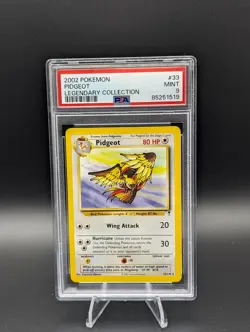 PSA 9 Pidgeot 33/110 Non-Holo Rare Pokemon Legendary Collection MINT - Image 1
