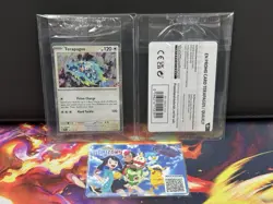Pokemon Center Horizons Stamped Quaxly 050/191 & Terapagos 161/191 Promo SEALED - Image 2