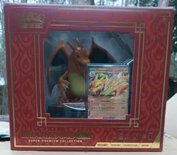 Pokemon TCG Charizard ex Super Premium Collection Box Sealed New - Image 1