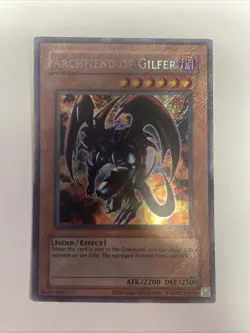 Archfiend of Gilfer RP02-EN094 Secret Rare NM Yugioh Free Shipping - Image 1