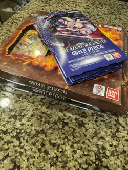 One Piece Illustration Box Vol. 5 & 6 (Lot of 2) with 5 Packs of OP14 Sealed - Image 3