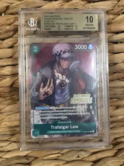 Trafalgar Law (Online Regional 2023) [Finalist] OP02-035 One Piece Promo BGS 10 - Image 1