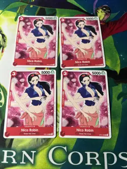One Piece TCG Nico Robin ST01-008 One Piece Demo Deck x1 Only 1 Card - Image 1