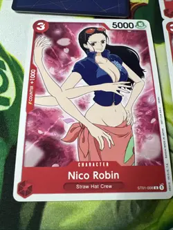 One Piece TCG Nico Robin ST01-008 One Piece Demo Deck x1 Only 1 Card - Image 5