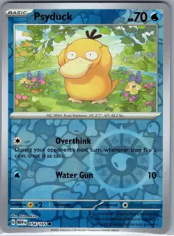 Psyduck - 054/165 Reverse Holo SV: Scarlet & Violet 151 - Pokemon Card - NM - Image 1