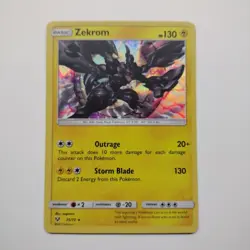 Zekrom 35/73 Holo Rare NM Shining Legends 2017 Pokemon Card - Image 1