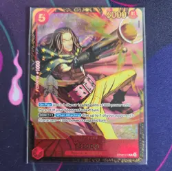 One Piece TCG 2025 Regional Season 2 Top 64 Prize Card OP09-013 Yasopp Sealed - Image 1
