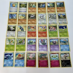 30x Pokemon XY Fates Collide Card Bundle with Common Uncommon Cards - Image 1