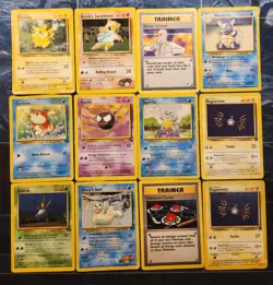 WOTC Pokemon 12x Card Bulk Lot - Base, Neo, Rocket, Jungle, Fossil Heavy Play - Image 1