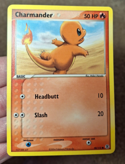 2004 POKEMON EX FIRE RED & LEAF GREEN SET CHARMANDER CARD 58/112 - Image 1