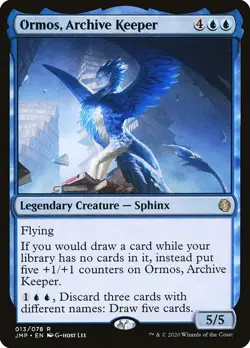 1x Ormos, Archive Keeper NM Eng MTG - Jumpstart - Image 1