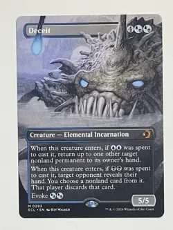 Deceit (Borderless) - 293 - Regular- Lorwyn Eclipsed MTG - NM - Image 1