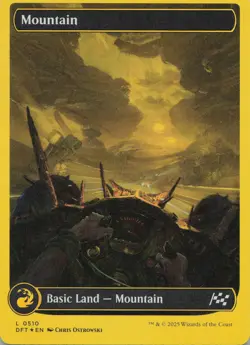 Mountain (0510) (First-Place Foil) - FOIL - L Aetherdrift 510 - MTG - Image 1