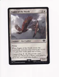 2023 MTG MAGIC THE GATHERING LORD OF THE RINGS EAGLES OF THE NORTH (#2) (X) - Image 1