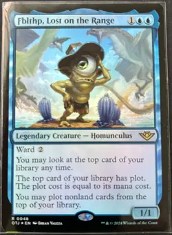 MTG Outlaws of Thunder Junction Fblthp, Lost on the Range NM Foil (Rare) - Image 1