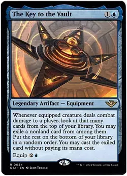 MTG Outlaws of Thunder Junction The Key to the Vault (Rare) - Image 1