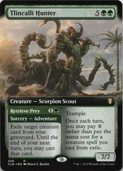 Tlincalli Hunter (Extended Art) R Commander Legends: Battle for Baldur's Gate 63 - Image 1