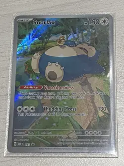Snorlax SVP 051 Scarlet & Violet Promo 151 ETB Pokemon TCG - NM - Image 1