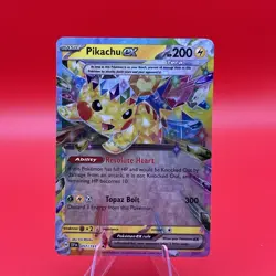 Pokemon TCG Surging Sparks Pikachu EX 57/191 Double Rare - Image 1