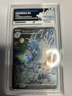 Pokemon TCG Kingdra EX 131 Shrouded Fable Black Star Promo - Ace 10 - Image 1
