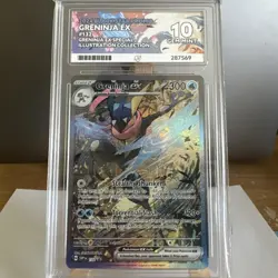 Pokemon Greninja EX 132 ~ Black Star Promo ACE 10 GEM MINT - Image 1