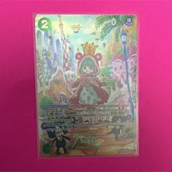 Bandai One Piece CCG Sugar OP04-024 SP Super Rare Foil Wings of the Captain - Image 1