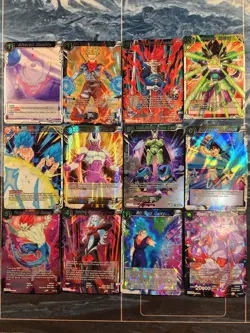 12x DBS Holo Cards Bulk Lot 13 - Dragon Ball Super TCG - Image 1