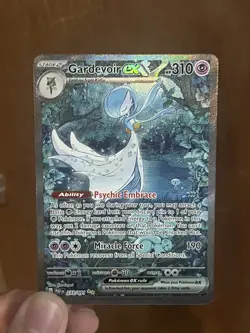 Pokemon TCG Gardevoir EX Special Illustration Paldean Fates Rare Card 233/091 - Image 1