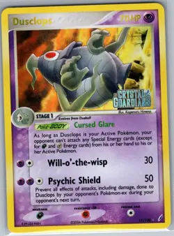 Dusclops 17/100 Reverse Holo Crystal Guardians - Pokemon Card - NM - Image 1
