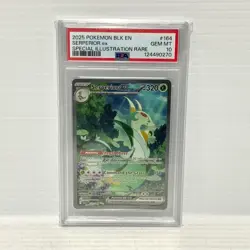 PSA 10 Serperior EX 164/086 - Black Bolt - Graded Pokemon Card - Image 1
