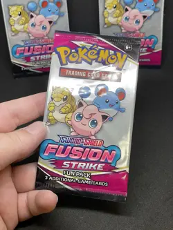 Pokemon TCG: Scarlet & Violet - Fusion Strike Fun Pack (3 Cards Pack) X3 - Image 2