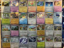 Pokemon TCG Journey Together Holo And Reverse Holo x28 Cards Bundle - Image 1
