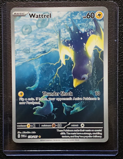 Wattrel 178/167 Sv06 Twilight Masquerade Holo Pokemon Card Illustration Rare - Image 1