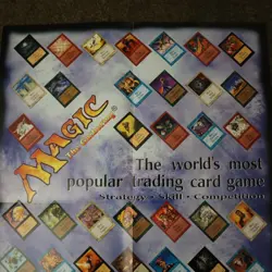 Vintage MAGIC THE GATHERING MTG WIZARDS OF THE COAST PROMO POSTER 1996 16" X 22" - Image 4