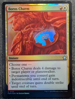 Boros Charm - Foil - Magic Foundations (MTG) - Image 1