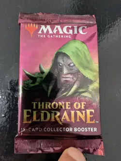MTG Throne of Eldraine Collector Edition Booster Pack with 4 Booster Packs 630509829965 - Image 1