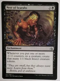 Mtg Nest Of Scarabs AKH - Image 1