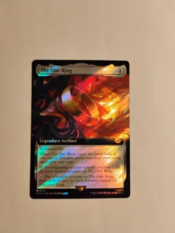 The One Ring (Extended Art) (Surge Foil) Foil - Image 1
