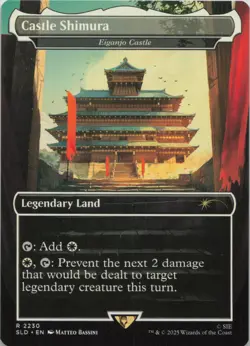 Castle Shimura - Eiganjo Castle R Secret Lair Drop Series 2230 NM MTG - Image 1