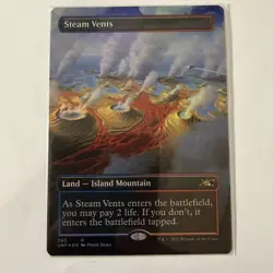 MTG: FOIL Steam Vents (283) Unfinity UNF MTG Magic The Gathering - Image 1