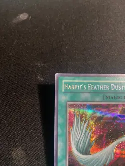 Harpie's Feather Duster SDD-003 Yu-Gi-Oh Limited Edition Secret Rare Holo Foil - Image 2