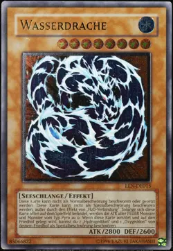 Yu-Gi-Oh! Wasserdrache EEN-DE015 Ultimate Rare [G] Water Dragon UMR | DE 2005 - Image 1