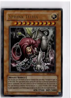 Sphinx Teleia Limited Ultra Rare EP1-EN003 LP - Image 1