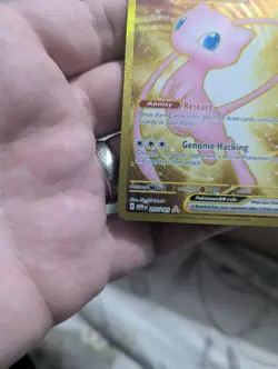 Pokemon Mew EX Gold Full Art TCG Card 205/165 Scarlet & Violet 151 Non Metal - Image 4