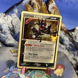 Greninja Star - SWSH144 Pokemon Sword & Shield Promo Cards - Holo NM ✨ - Image 2
