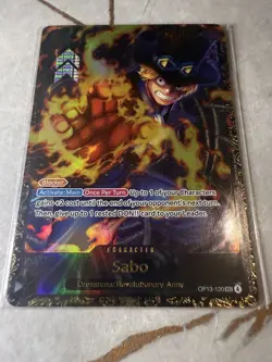 Sabo OP13-120 Store Treasure Cup 2025 Winner Promo Sealed One Piece Card Game🔥 - Image 1