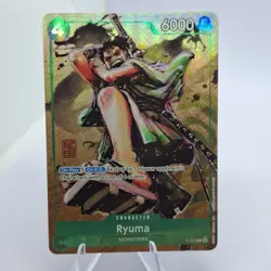 Ryuma P-072 Best Selection Vol. 3 English - One Piece Card AA Alt Art Oda Hanko - Image 2