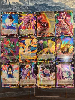 12x DBS Holo Cards Bulk Lot 15 - Dragon Ball Super TCG - Image 1