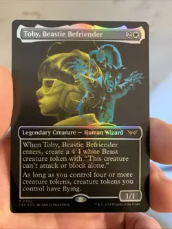 MTG ~ Toby, Beastie Befriender (Showcase Foil) ~ Duskmourn ~ NM ~ Rare - Image 1
