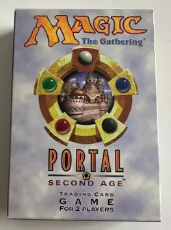 1998 Magic The Gathering Portal Second Age Contents Sealed - Image 1